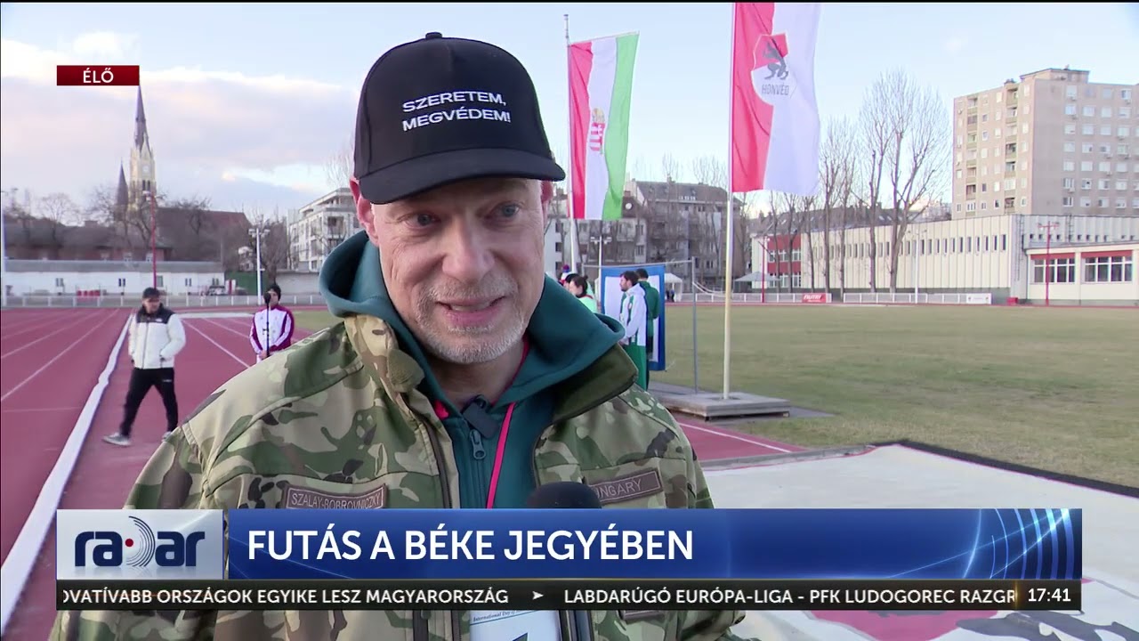 Radar - A Sportszázad katonasportolói a békéért futottak- HírTV
