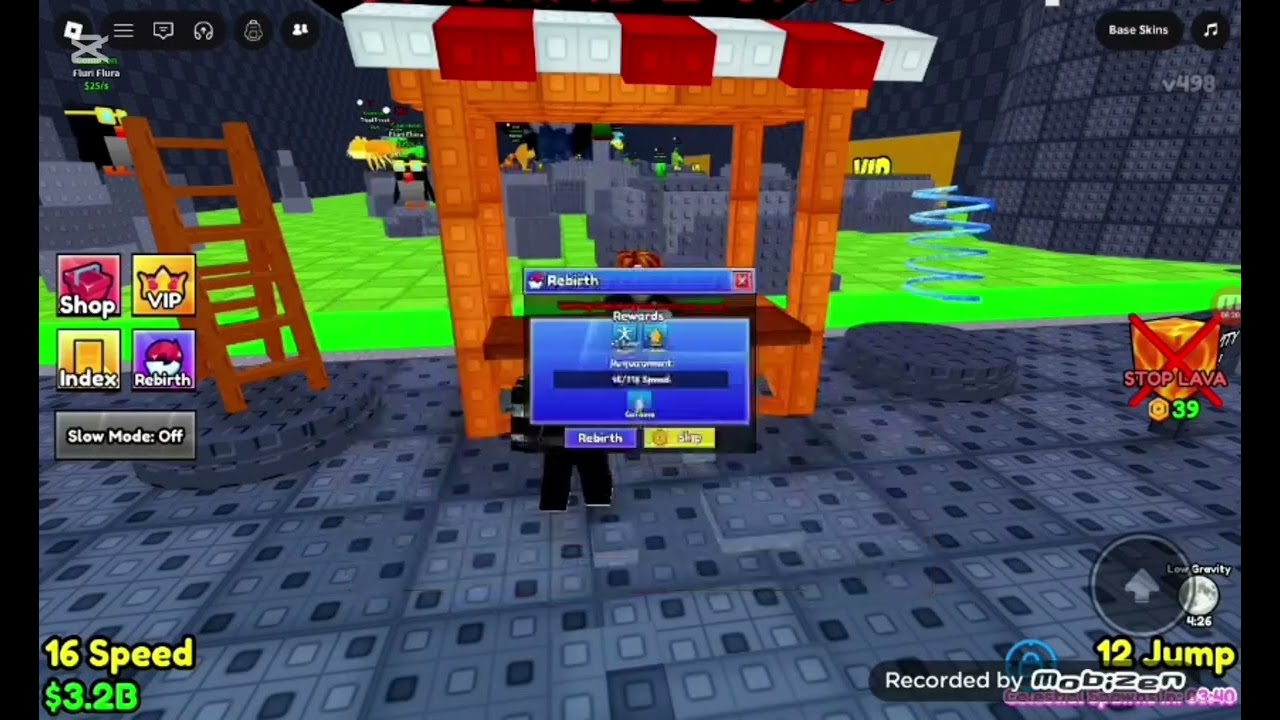 Azi ne jucam survival lava for brainrot de la 0