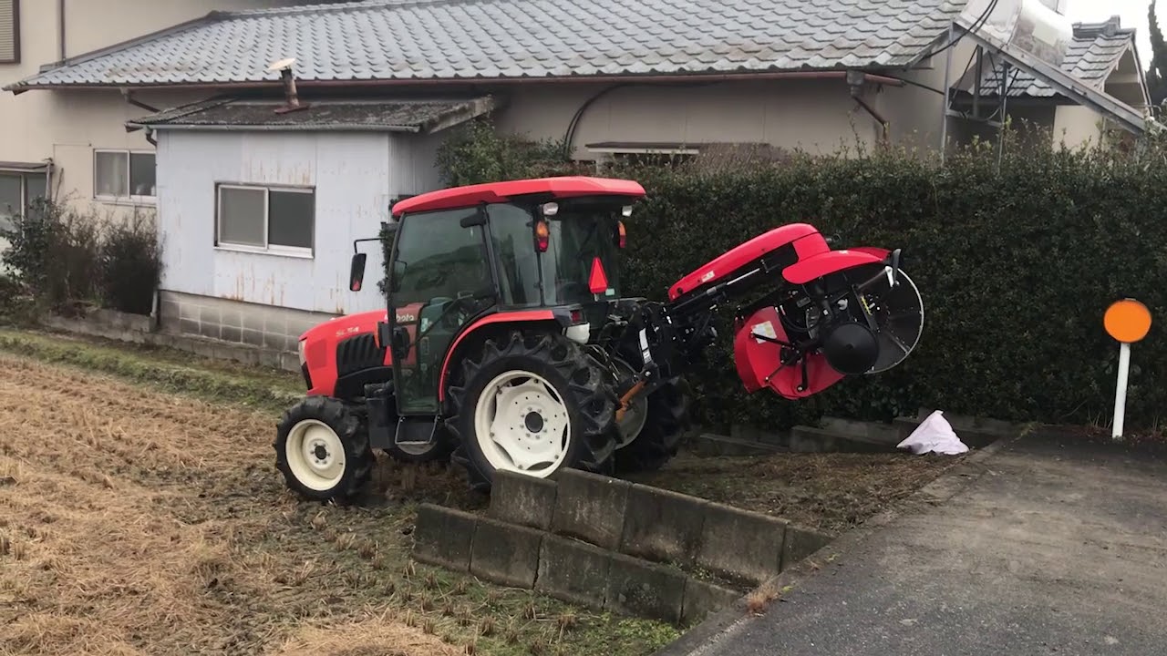 ガイアを使って畦塗作業をやって見た！