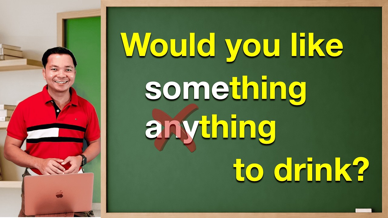 somebody, someone, somewhere anything, anybody, anyone, nobody, no one - Grammar Level A2 - Eps 7