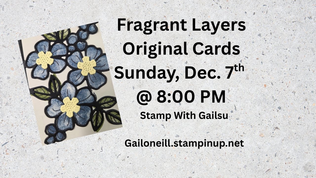 Fragrant Layers, Preview, Stampin' Up!