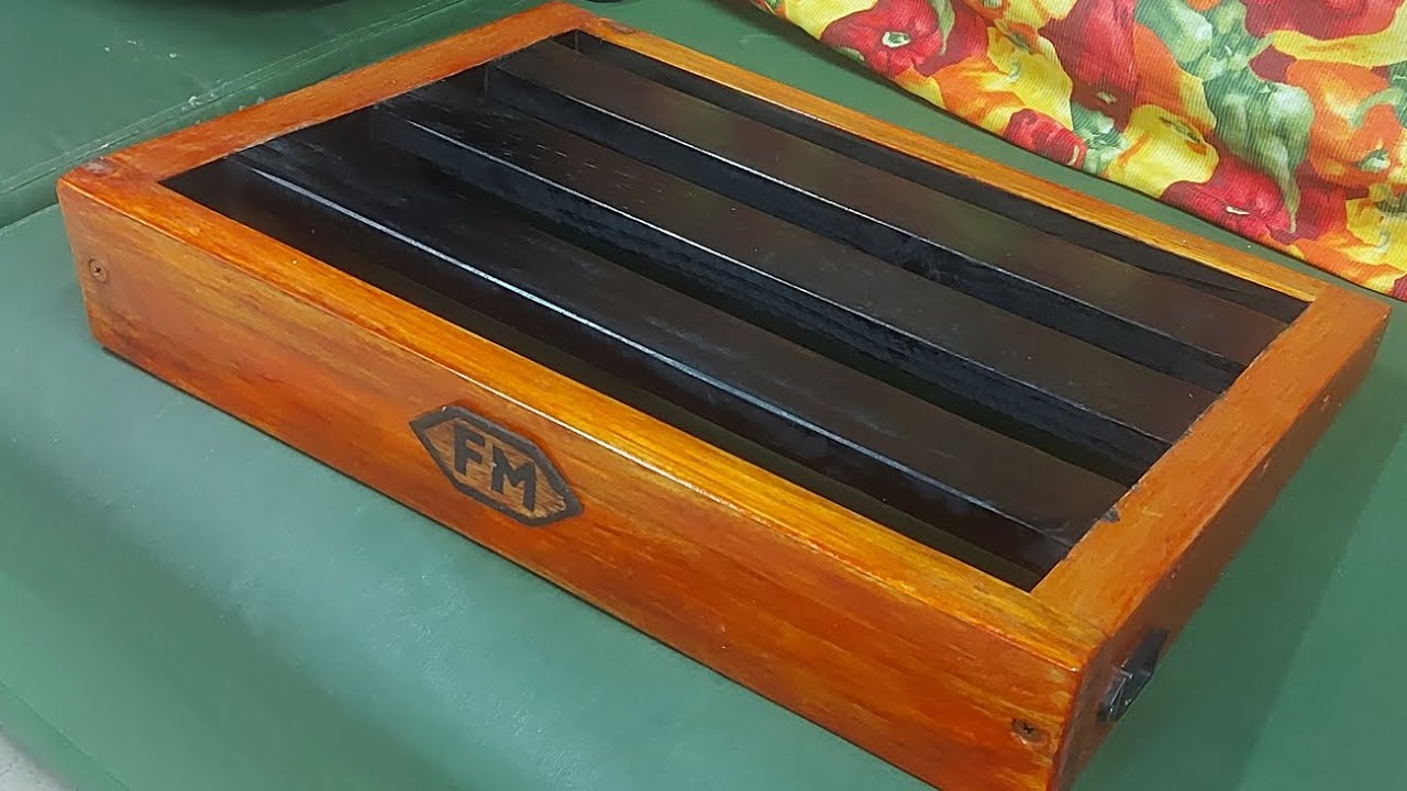 Fazendo PedalBoard de Madeira!