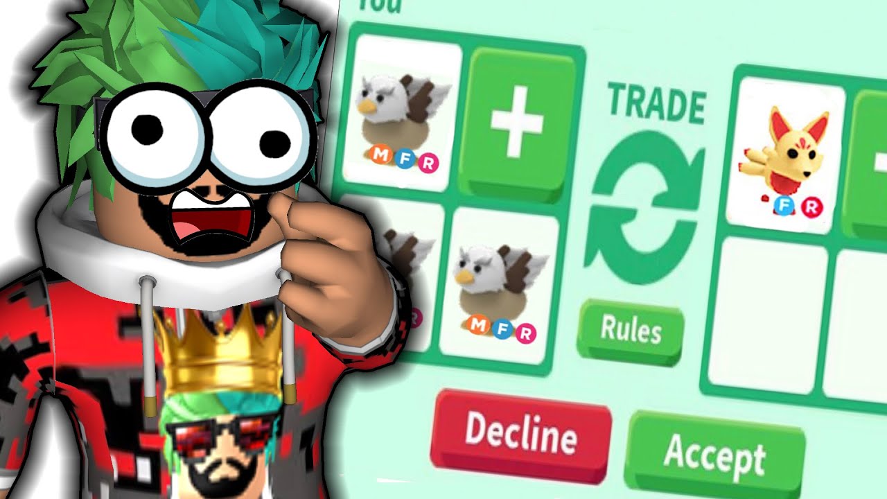 😡 KİTSUNE İÇİN KAZIKLANDIM !!! | HARİKA TRADE [ Roblox Adopt Me ] | Roblox Türkçe