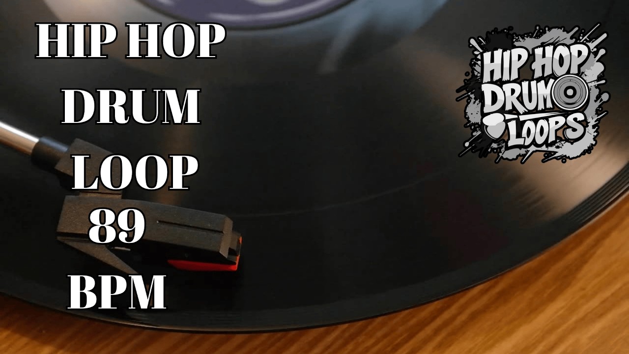 89 BPM Hip Hop Drum Loop | Vintage Boom Bap