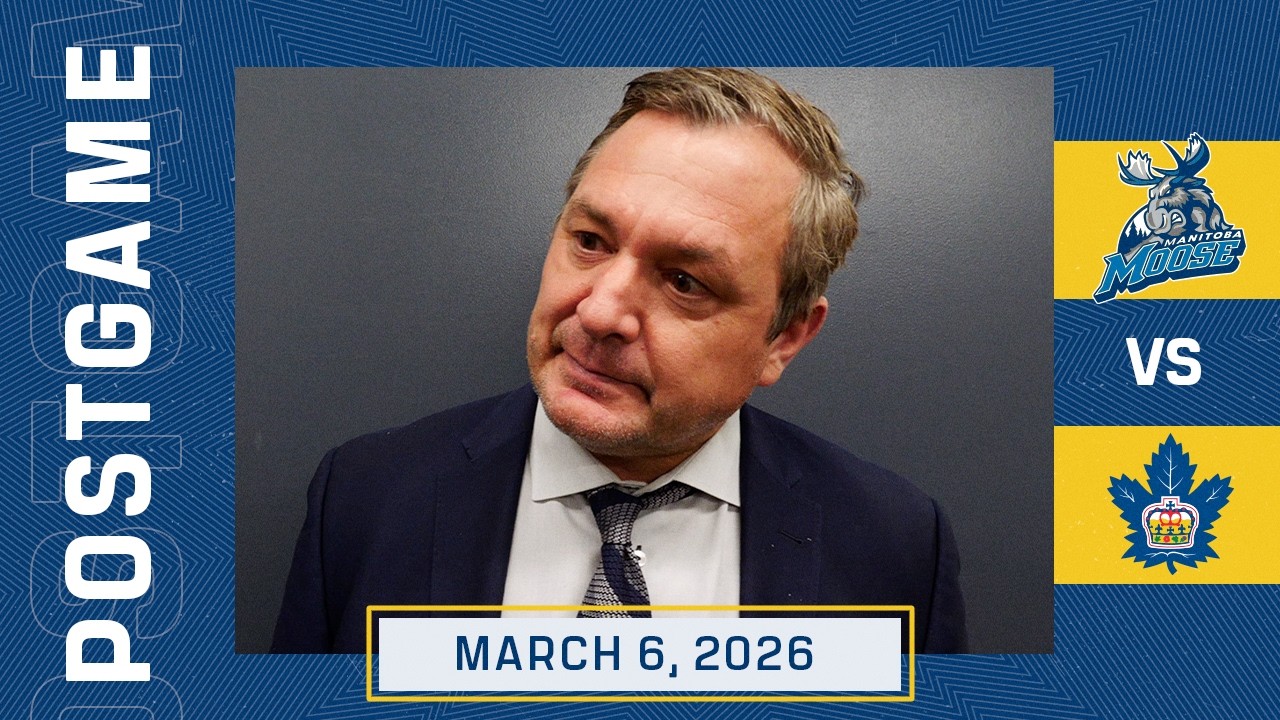 John Gruden | Postgame at Manitoba Moose | March 06, 2026
