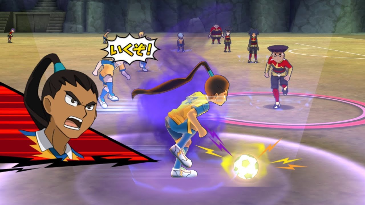 Inazuma Eleven GO Strikers 2013 Raimon GO vs Zanak Domain Wii (Dolphin Emulator)