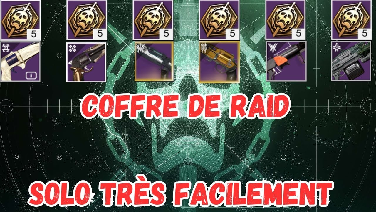 Destiny 2 Les Coffres De Raid À Prendre En SOLO Très FACILEMENT !