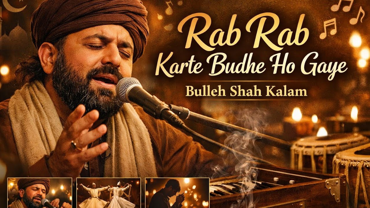 Rab Rab Karde Budhe Ho Gaye | Heart Touching Bulleh Shah Kalam | Sufi Qawwali