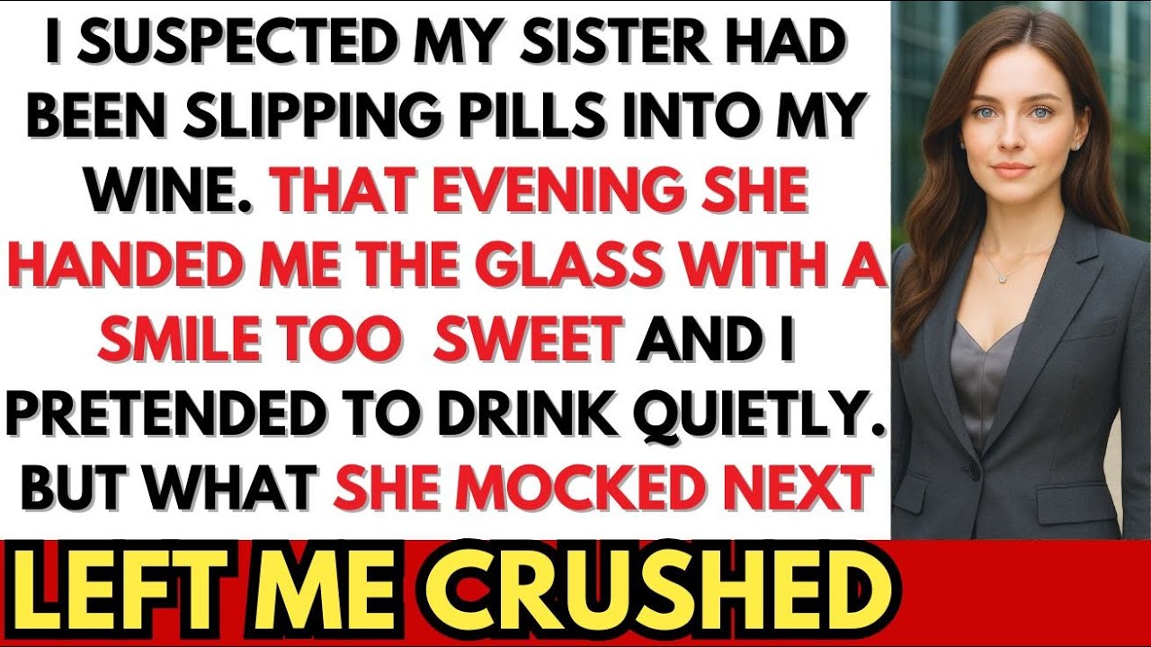 My Sister SLIPPED PILLS Into My Drink At Family Banquet — Then MOCKED, Too Sensitive As Always