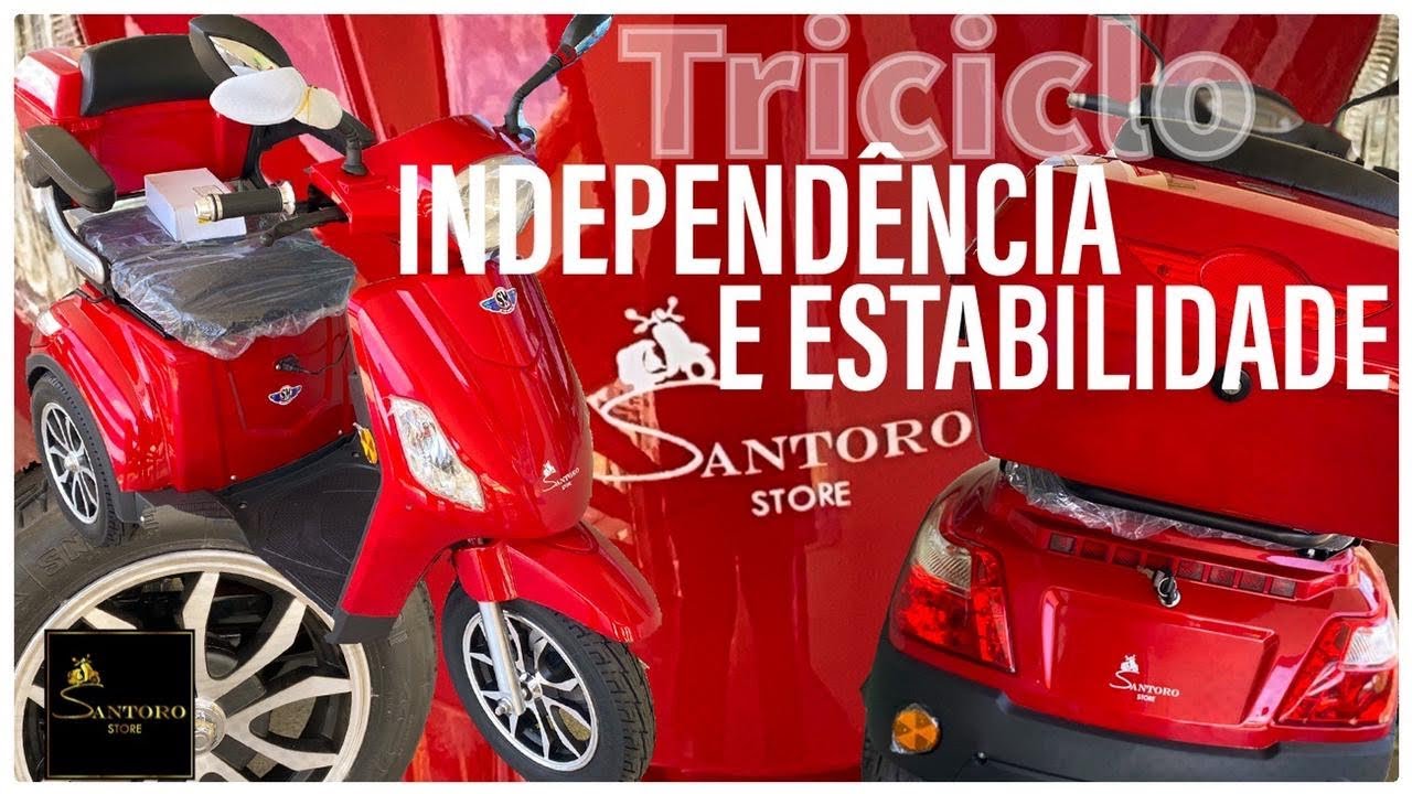 Triciclo elétrico Plus 600W