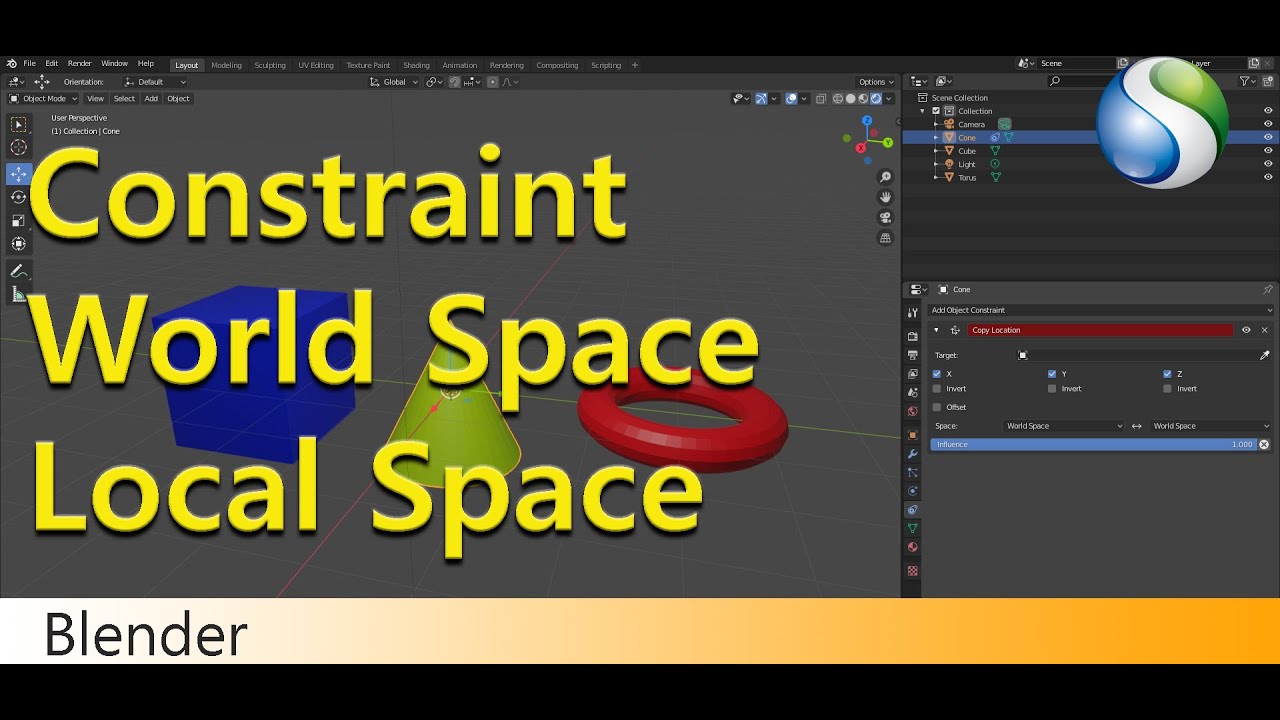Rigging in Blender - World and Local Space in Blender | Constraints in Blender 2.81