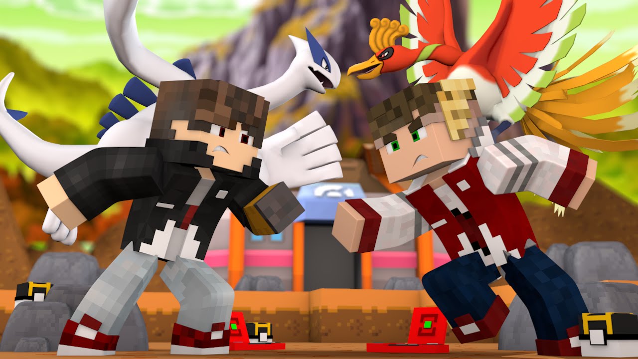 Minecraft: LUGIA VS. HO-OH ! - BATALHA DA SORTE - ‹ PORTUGAPC ›