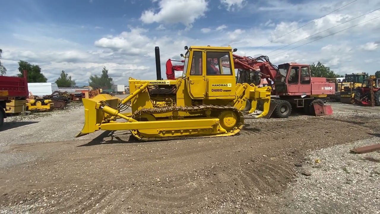 Hanomag D600 C ripper