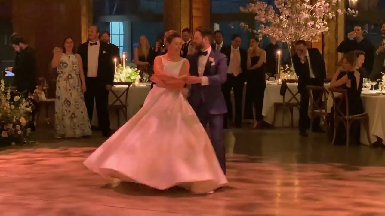 Stylish Wedding Dance Routine Performed by Marissa & Randy to Nights In White Satin