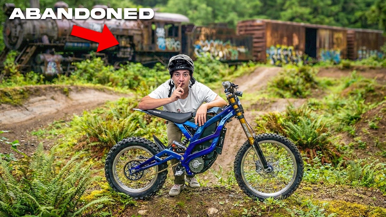 We Found an Abandoned Dirt Bike Track in the Forest