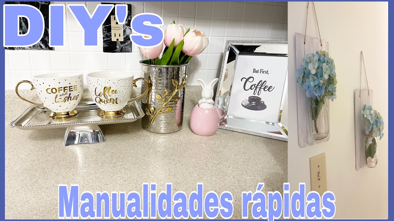 Como hacer bellas manualidades sin gastar mucho/manualidades para la cocina