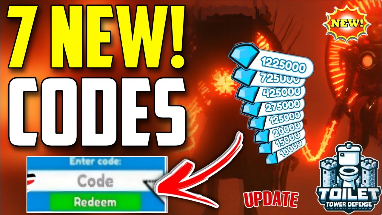 *КОДЫ ОБНОВЛЕНИЯ*🎉[ЭПИЗОД 79 ЧАСТЬ 2] КОДЫ ROBLOX TOILET TOWER DEFENSE 2025 - CD TOILET TOWER DEF...
