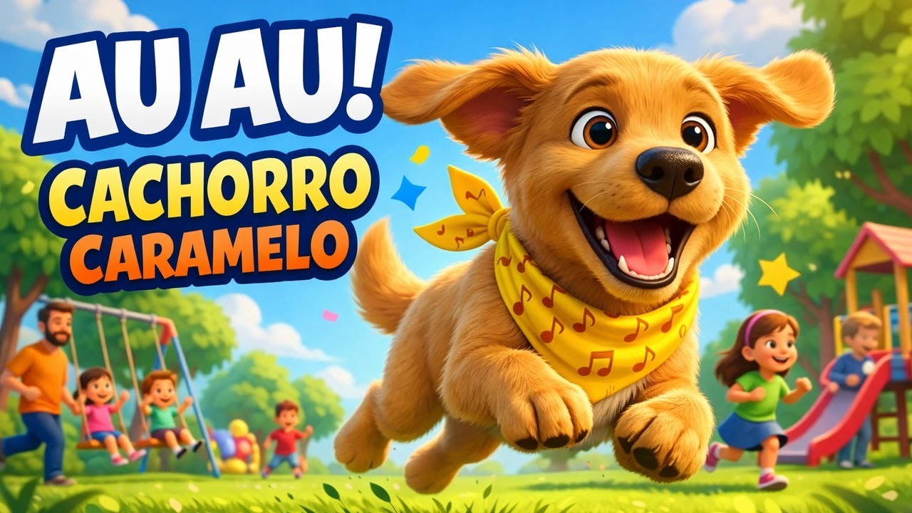 Au Au! Cachorro Caramelo | Música Infantil | Mundo do Cacá