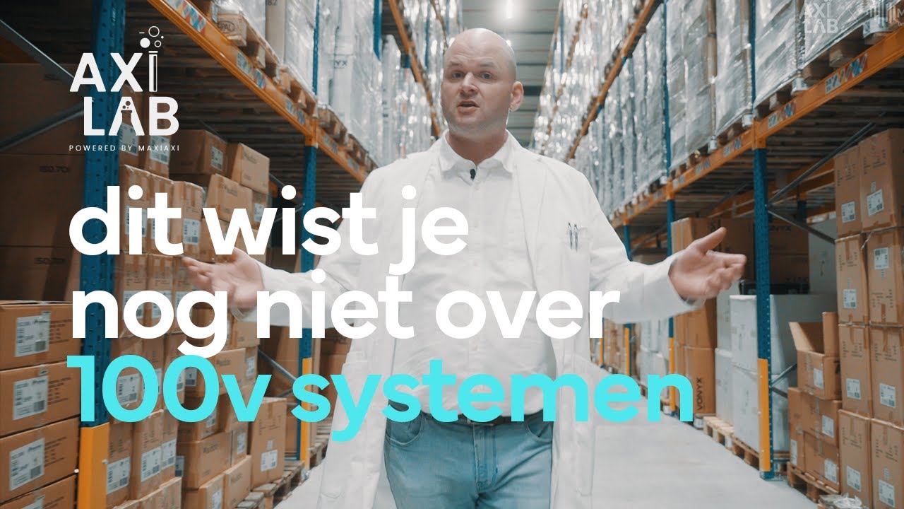 Alles over 100 volt systemen!💯 #AxiLab
