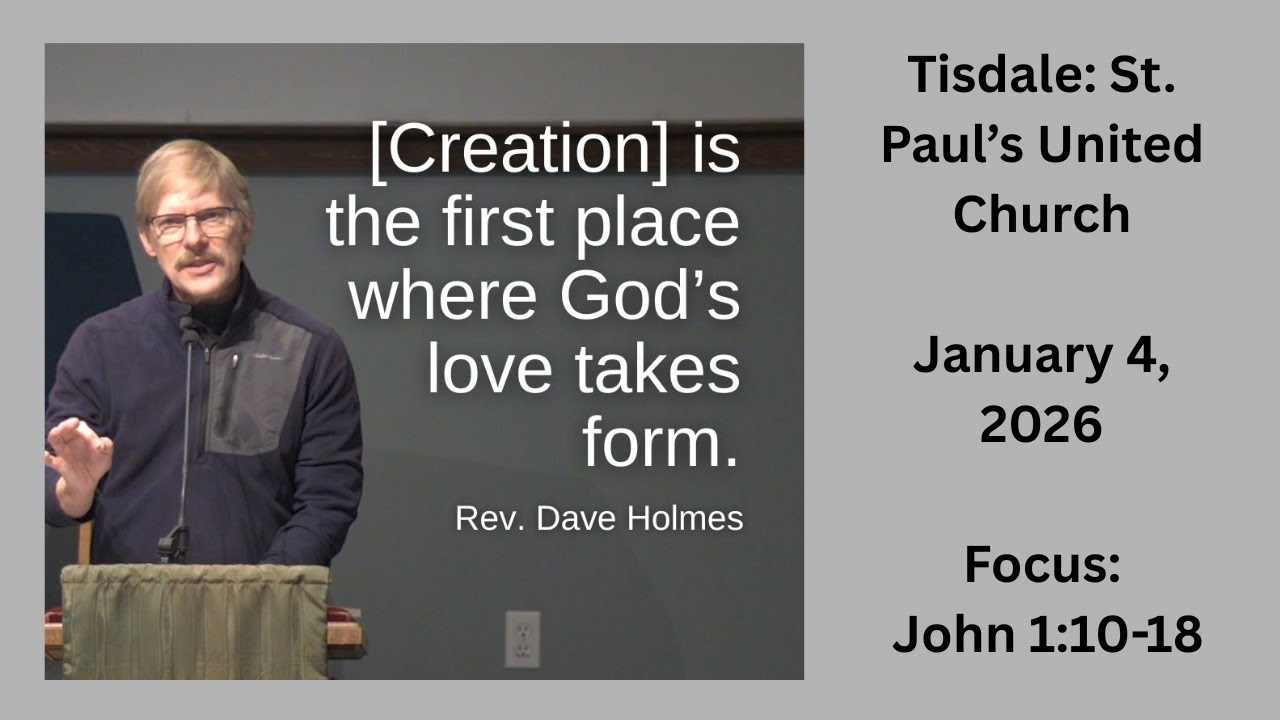 Tisdale: St. Paul's United Church January 4, 2026