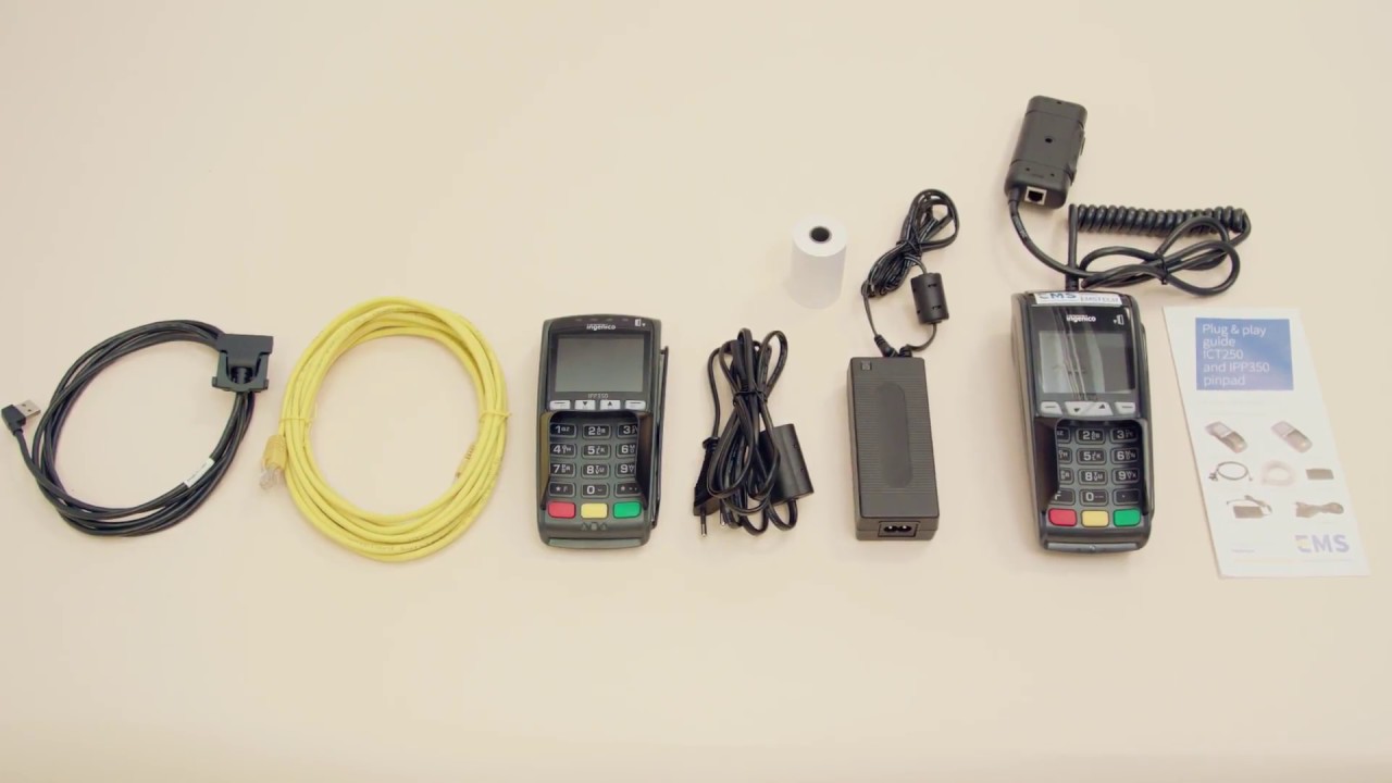 How to install Payment Terminal iCT250 & iPP350