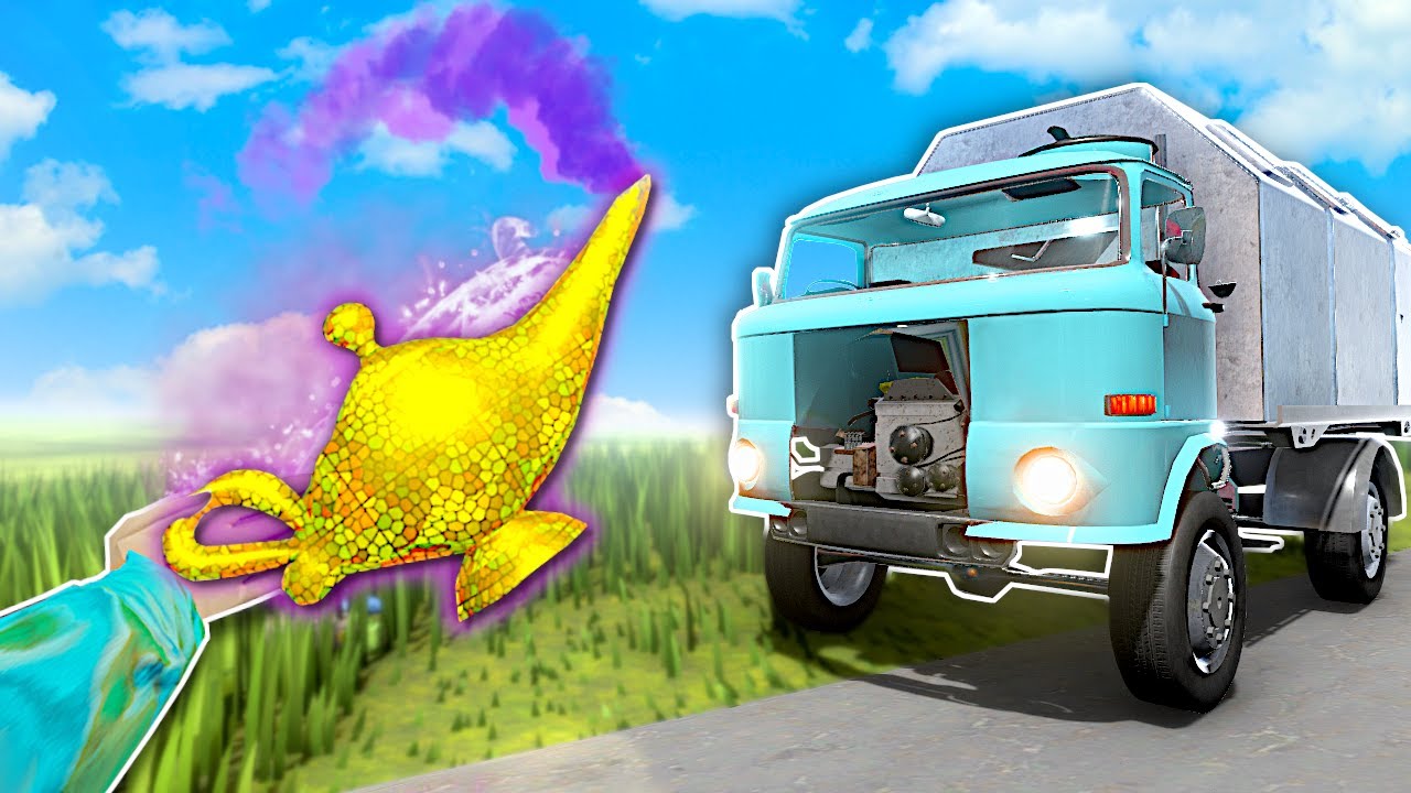 I Found a Magic GENIE LAMP! - The Long Drive New Update