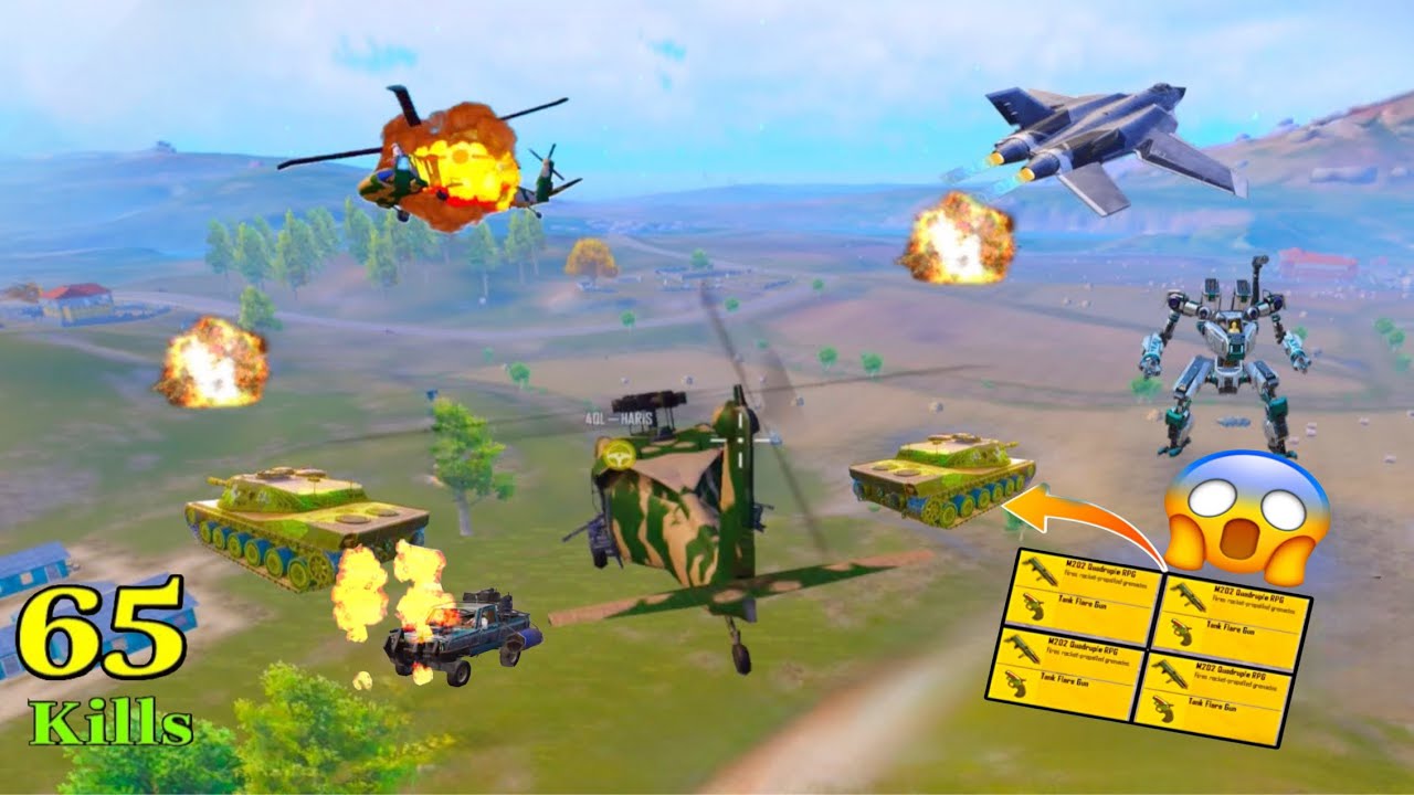 Chopper + M202 flash missile dominating payload mode🔥😱