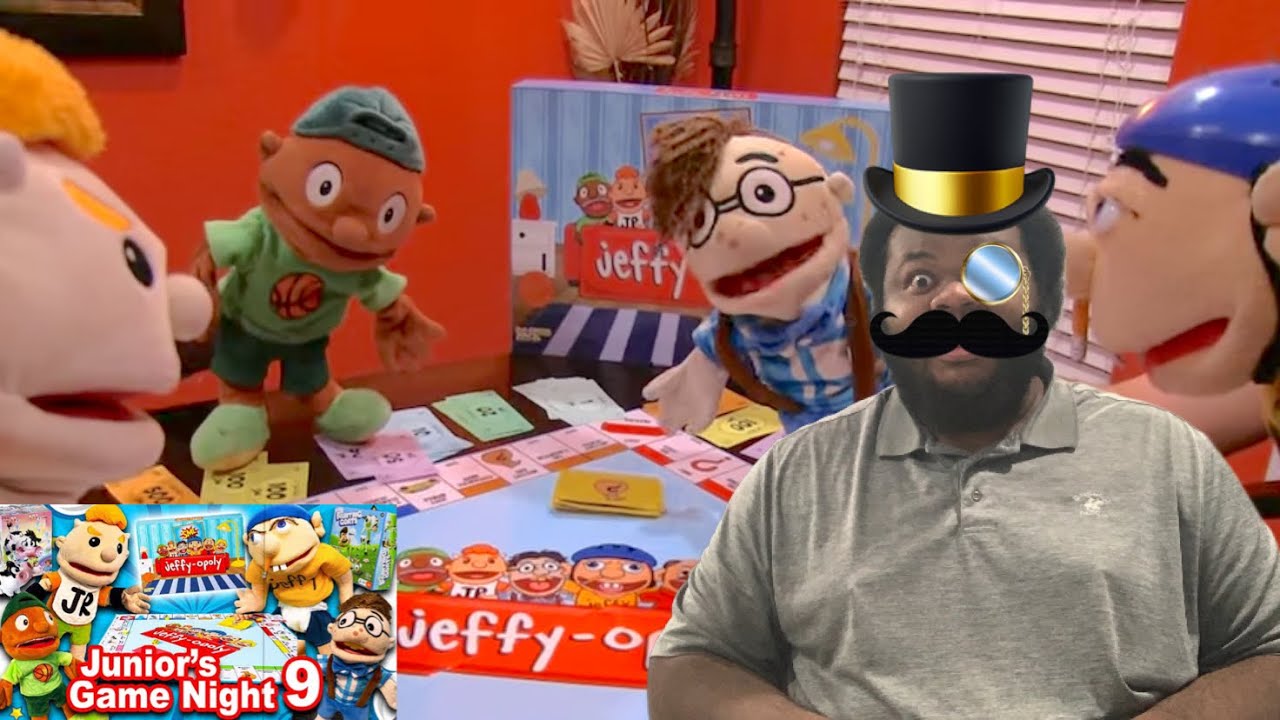 SML Movie: Junior's Game Night 9 (REACTION) #sml #gamenight #jeffy 😂🎲♟️🧩
