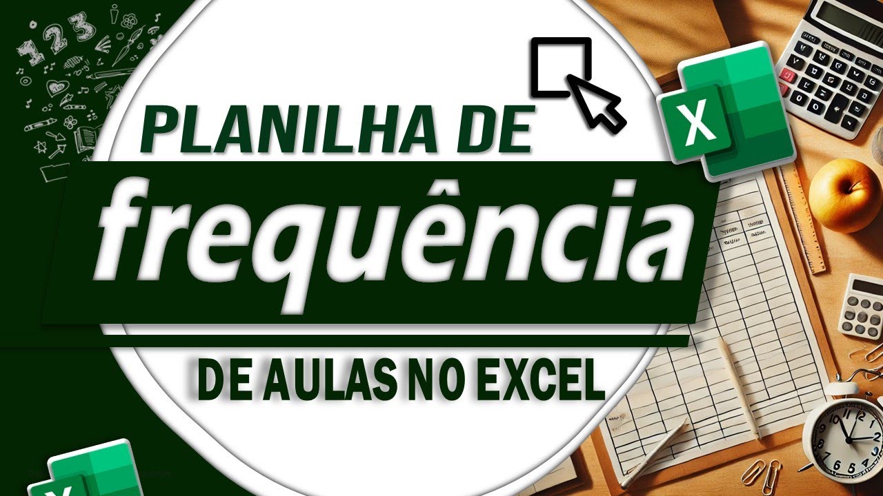 Planilha de Frequência de Alunos no Excel | Usando Caixa de Seleção | Checkbox