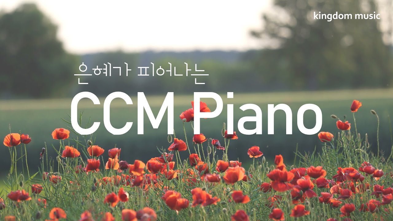 [CCM Playlist] 은혜가 피어나는 CCM Piano 연주 모음🌹 | 기도음악 | 묵상음악 | 잠 잘 때 듣는 찬양 | 교회 카페 찬양 | Relaxing piano