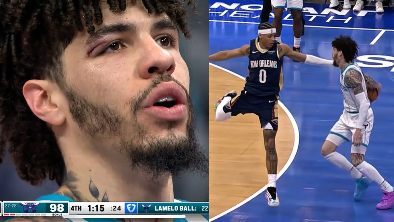 LaMelo Ball Got Used As A Punching Bag & STILL Went Off 😂