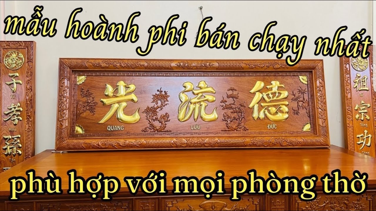 Mẫu Hoành Phi Câu Đối Gỗ Hương Đá Đẹp Nhất Bán Nhiều Nhất - Hoành Phi Câu Đối Phù Hợp Với Mọi Nhà