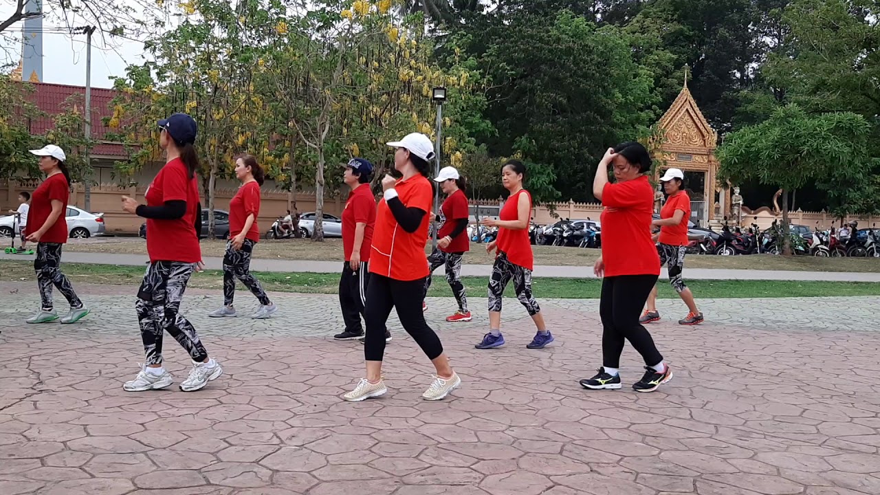 ลำเต้ยซิ่ง เต่างอย(1) Line Dance ไลน์แดนช์วังมัจฉาหนองบัวอุดร By Dao