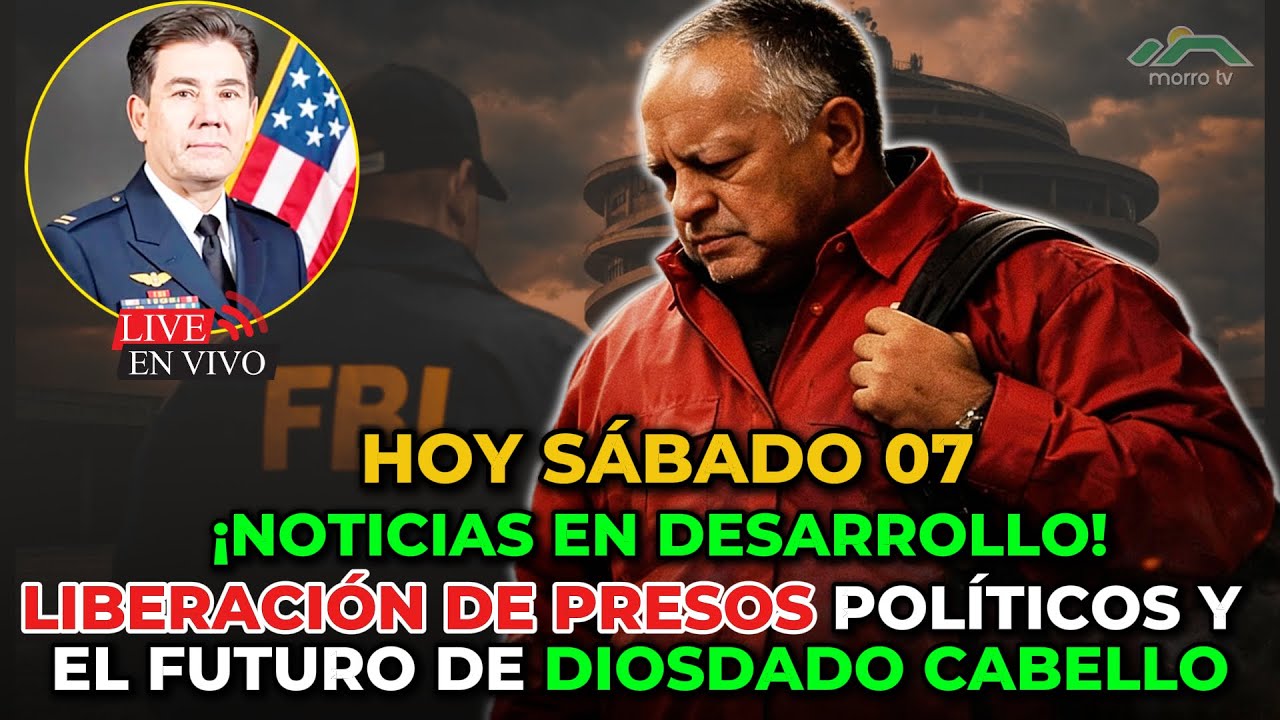 🔴 ÚLTIMA HORA: LIBERACIÓN DE PRESOS POLÍTICOS Y EL FUTURO DE DIOSDADO CABELLO