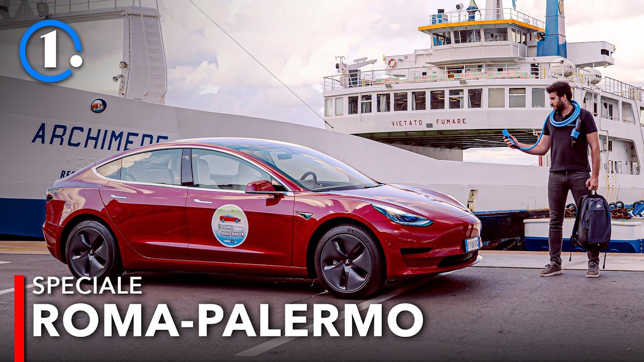 Da ROMA a PALERMO in auto elettrica. Si può fare davvero?