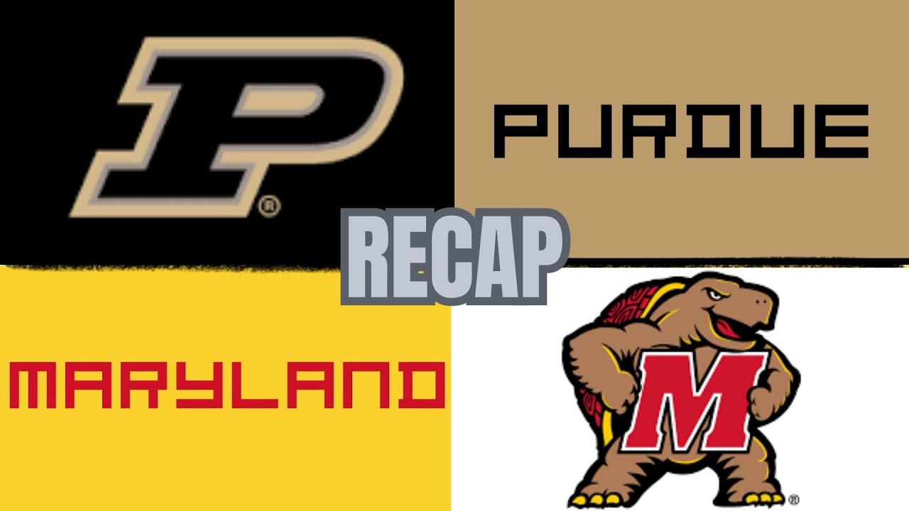 Purdue vs Maryland RECAP | Loyer Lights It Up in Get Right Game