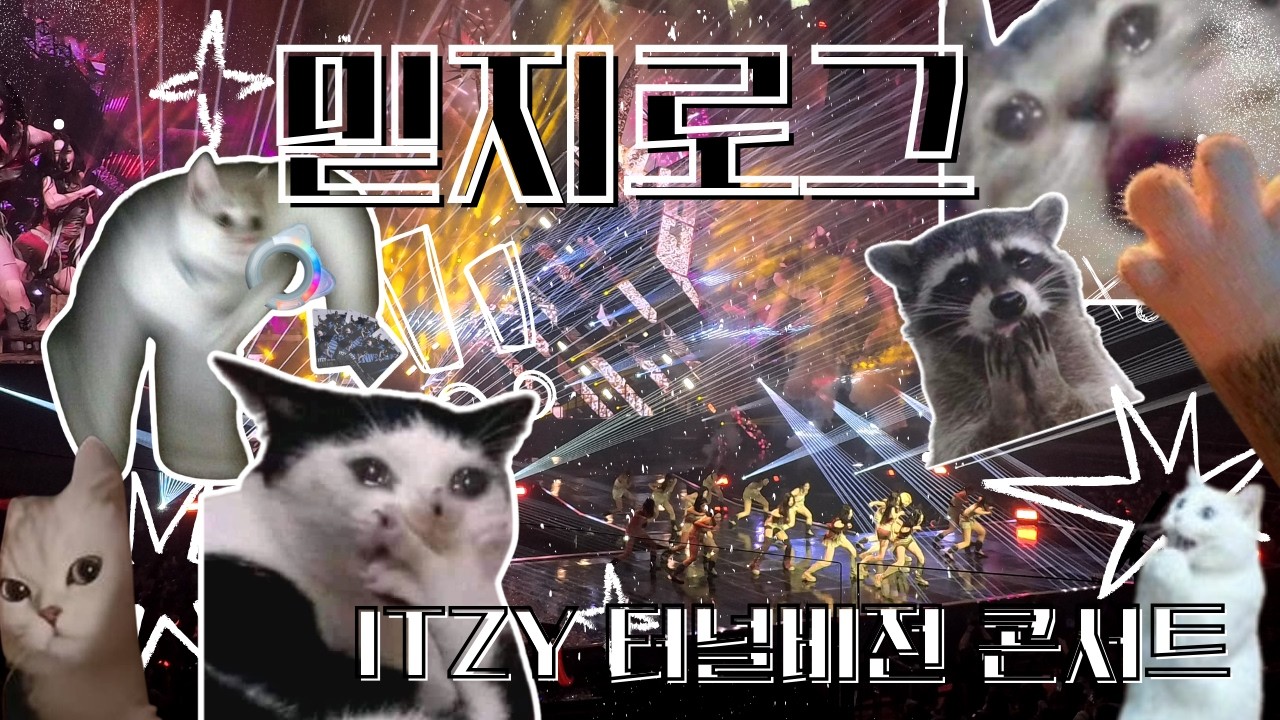 [믿지로그] 터널비전 콘서트 후기🖤 #덕질로그 #ITZY #MIDZY #TUNNELVISION