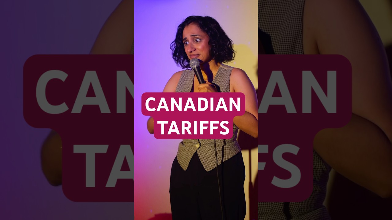 The list is WILD. Is a tariff on politeness next!?&nbsp;🍁✨#comedy #usa #canada #tradewar #tariff