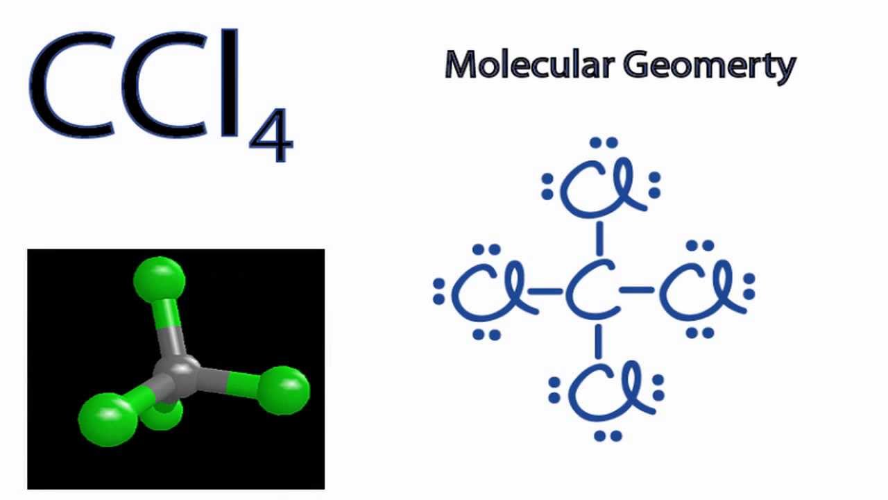 CCl4 Molecular Geometry / Shape and Bond Angles