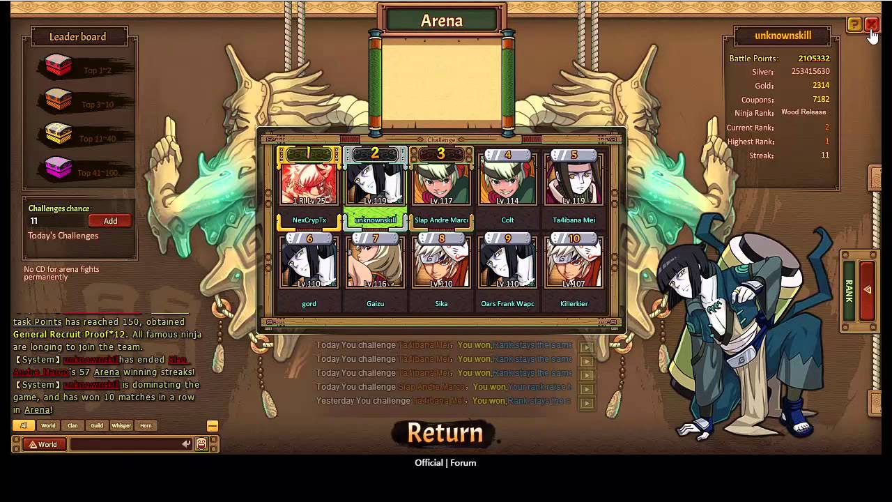 unlimited ninja gameplay part 50 recruiting ashura naruto