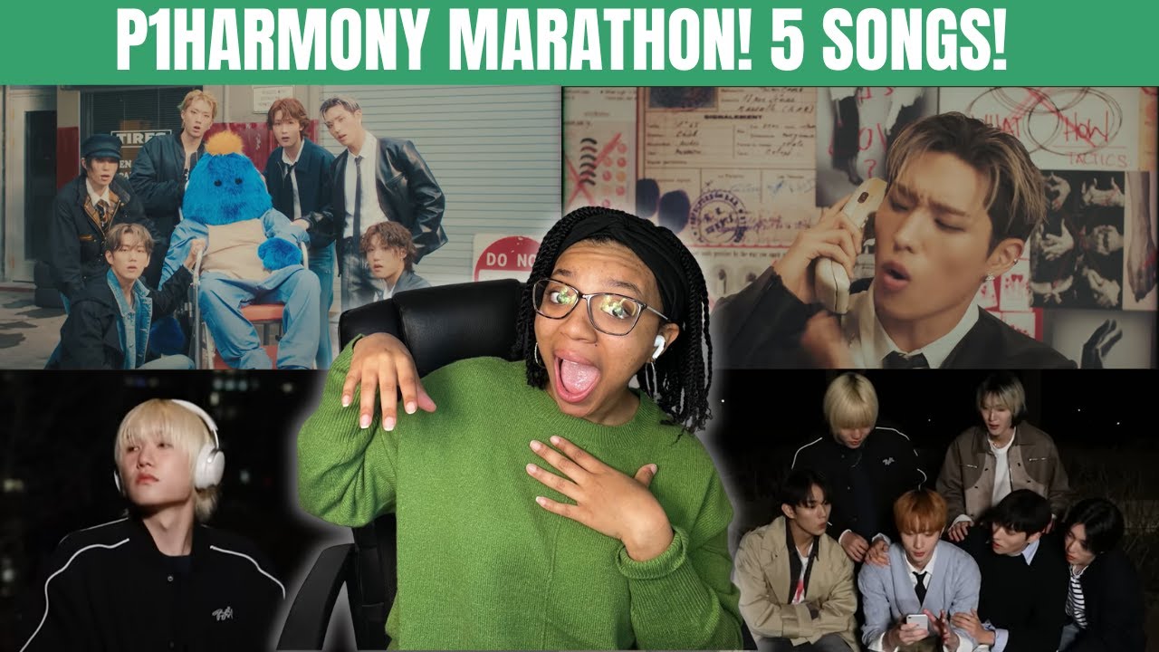P1Harmony MARATHON!! Late Night Calls, Fall in Love Again, Black Hole, I Am You,& Butterfly Reaction