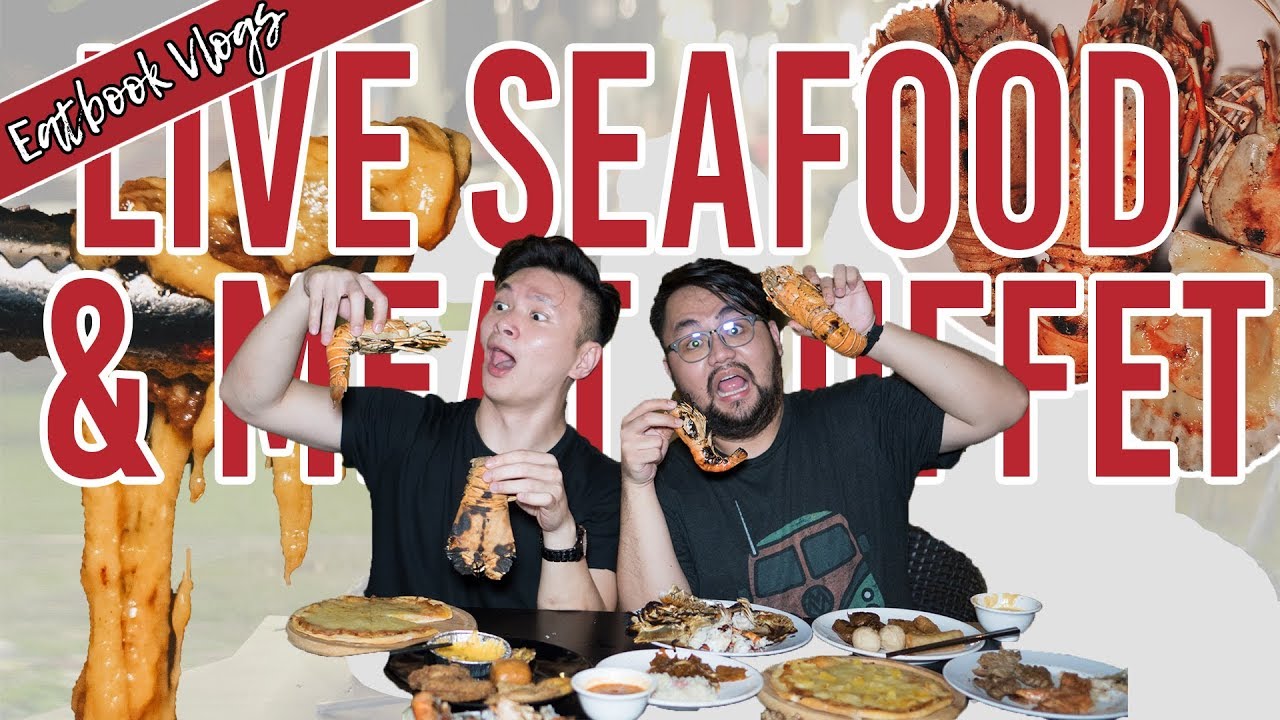 $38+ Live Seafood BBQ Buffet w/ Free-Flow Cheese | Eatbook Vlogs | EP 35