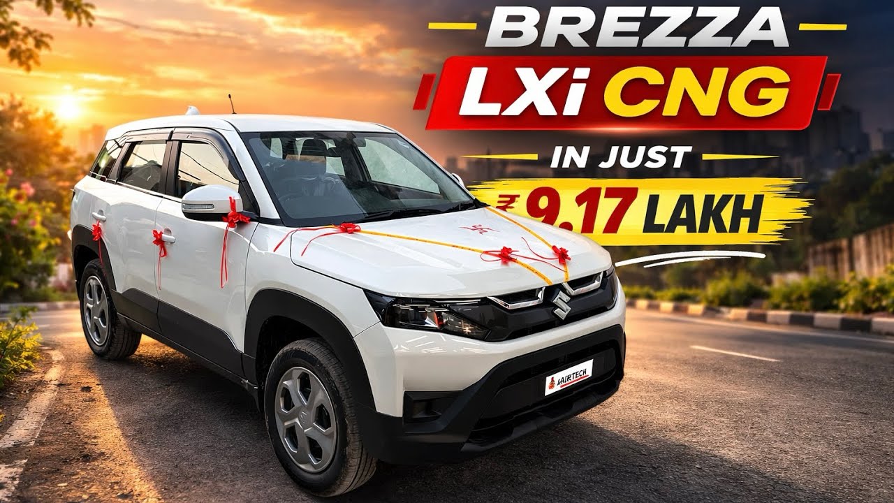 Brezza LXI CNG Review – Kya Yeh Best Budget CNG SUV Hai?|#automobile #brezza #viral #tahirgarage 