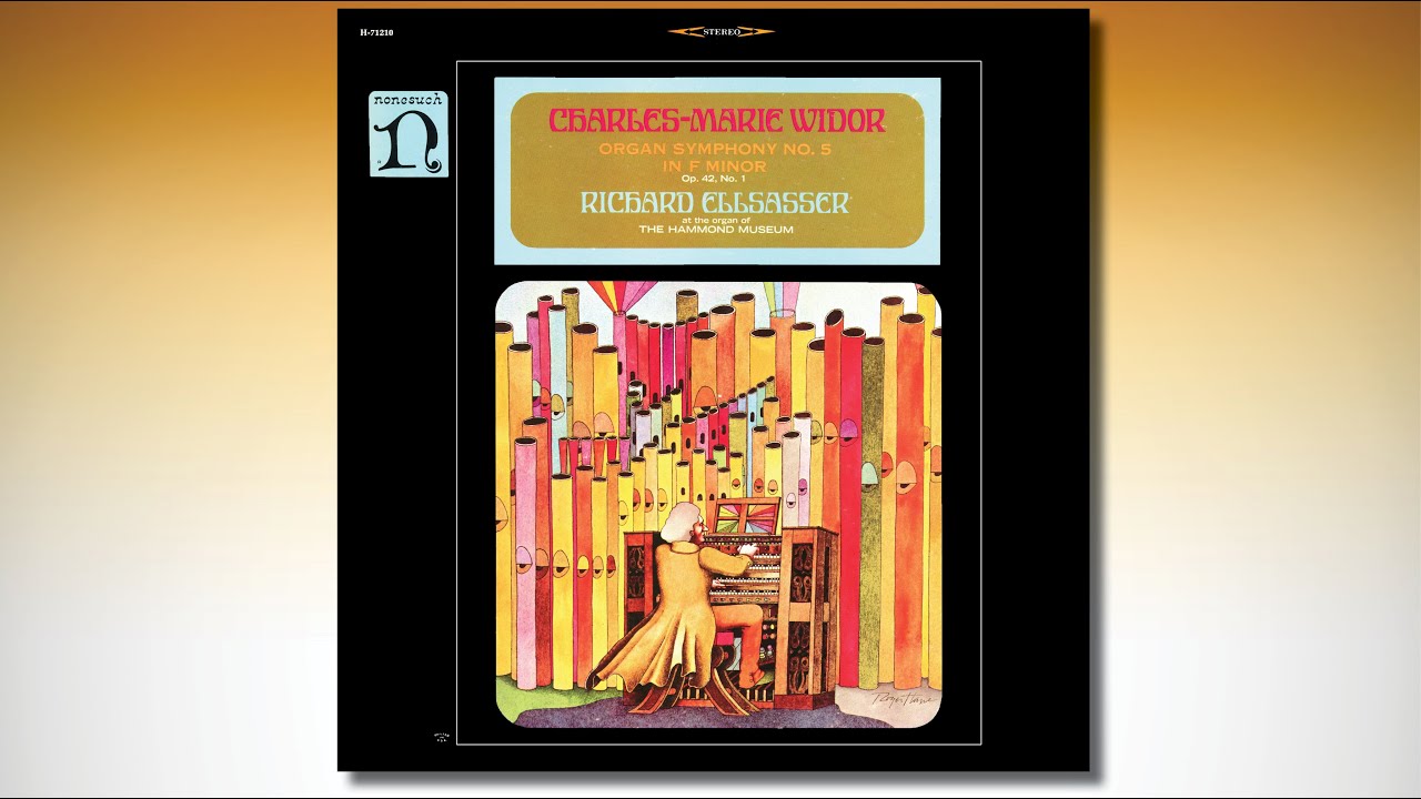 RICHARD ELLSASSER at the organ of THE HAMMOND MUSEUM – Charles-Marie WIDOR Symphonie No 5