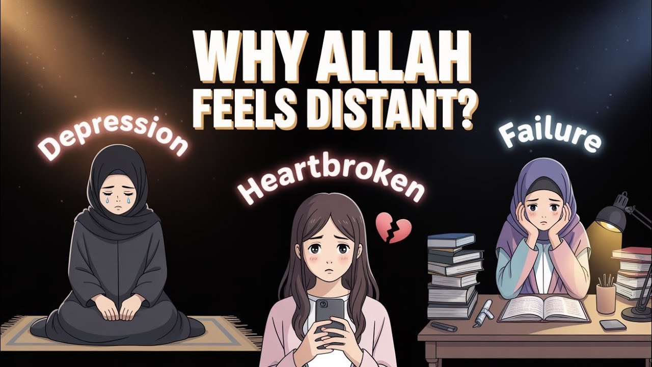 Depression, Heartbreak, Failure — Is Allah Still With Me?