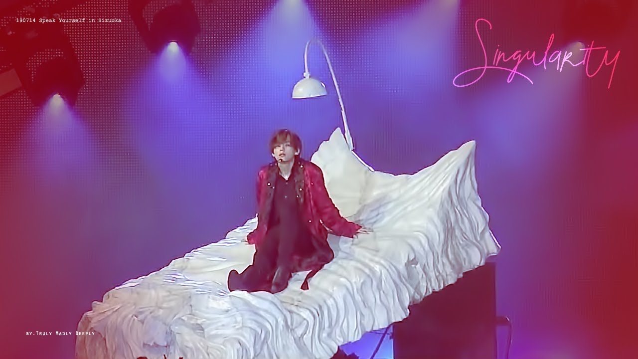 190714 Speak Yourself in Sizuoka - Singularity 방탄소년단 뷔 태형 김태형 ver.4k