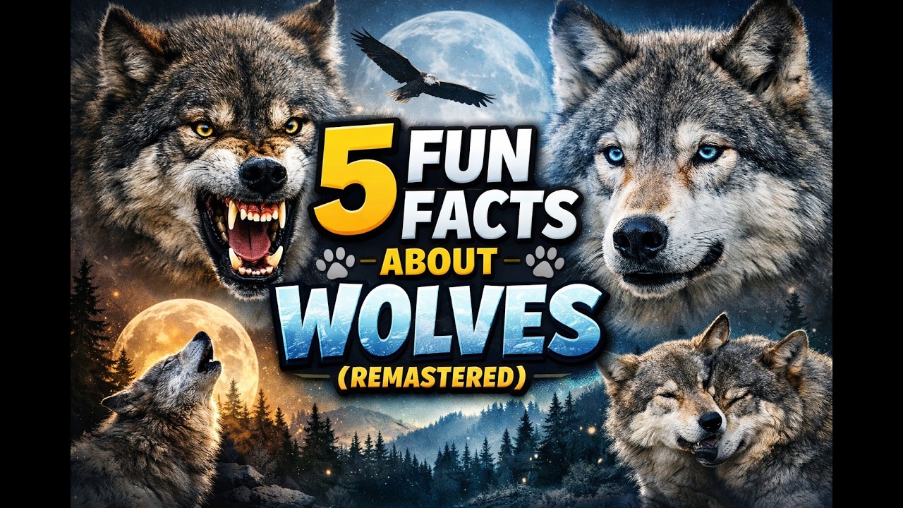 The Truth About Wolves | 5 Facts That Prove They're Genius (Remastered)