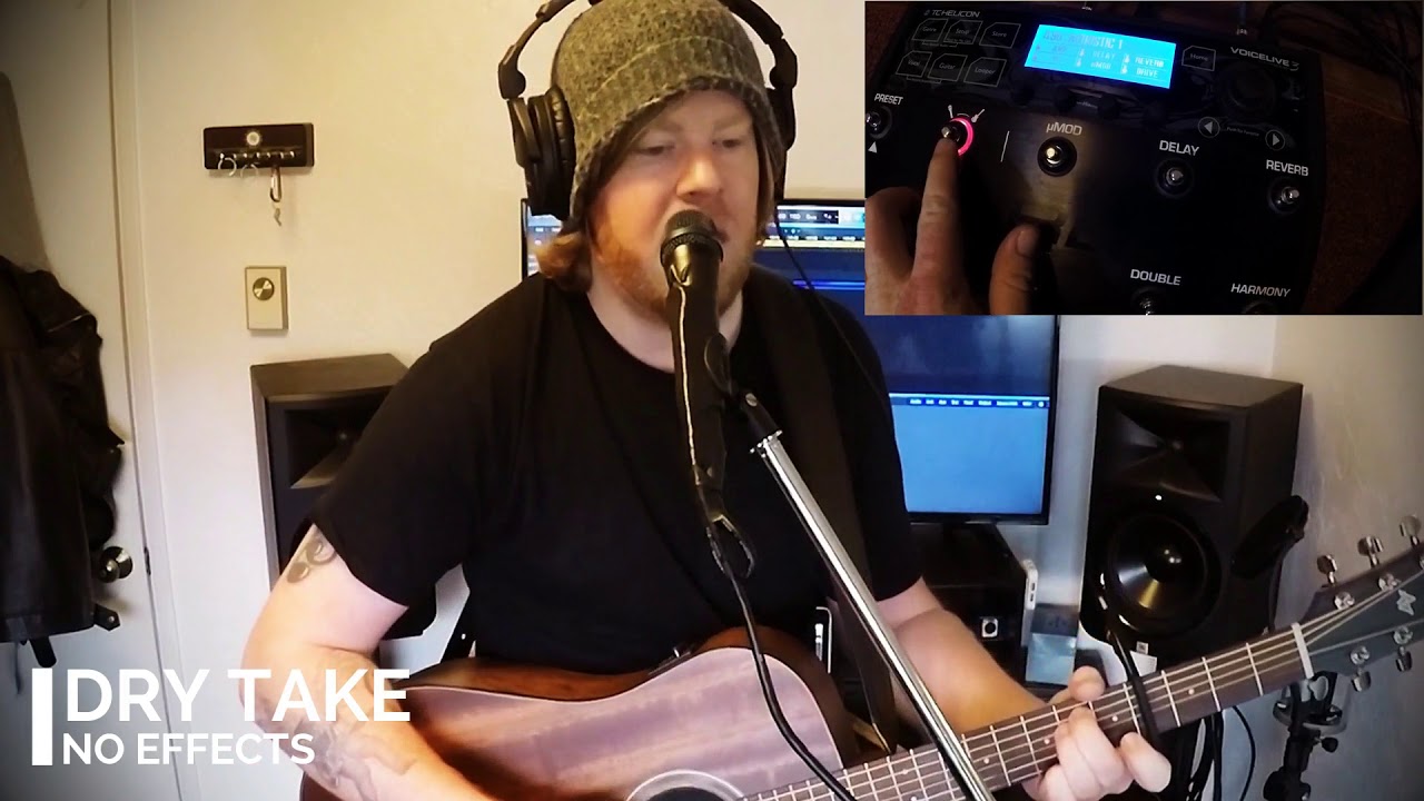 TC Helicon VoiceLive 3 Extreme Demo - Live Acoustic Performer Scenario