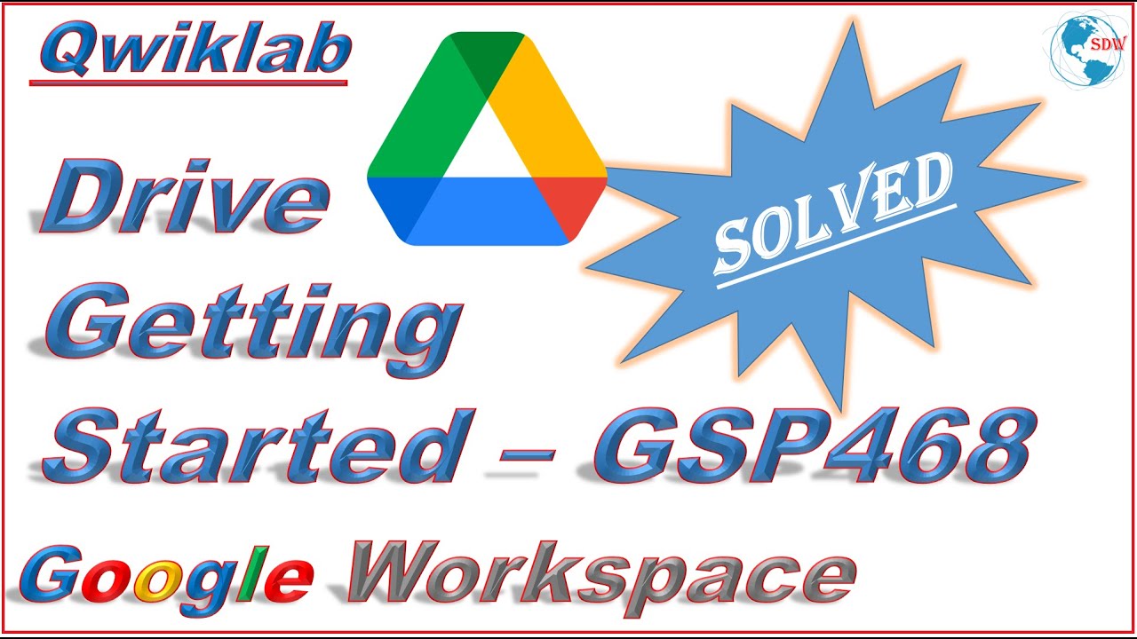 Google Drive Getting Started | How to solve qwiklab GSP468 | Hand-On lab | Tutorial