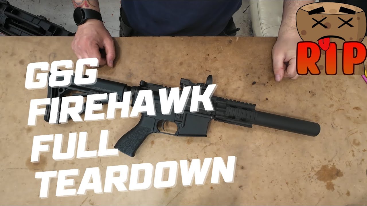 G&G Firehawk M4 Full Teardown And Assembly
